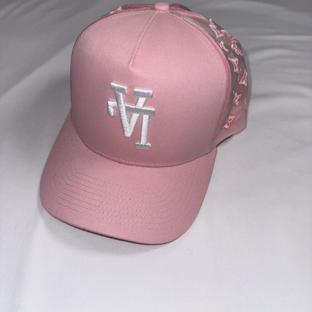 KTH KTHLA Kill The Hype Monogram Pink Trucker SnapBack Hat